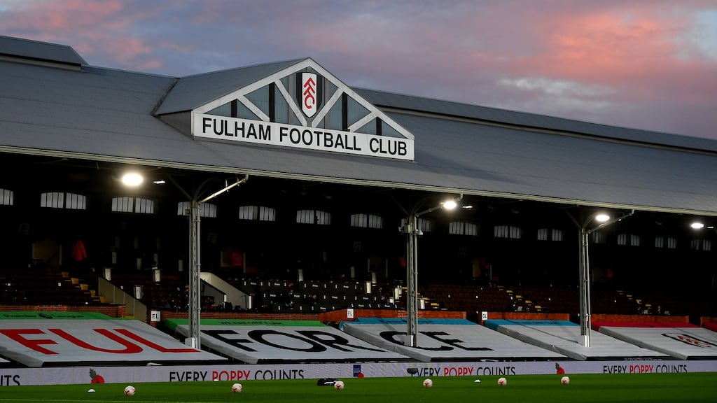 Fulham’s clash with Burnley on Sunday has been called off due to more coronavirus cases at the west London club. Photrograph: Andy Rain/Getty