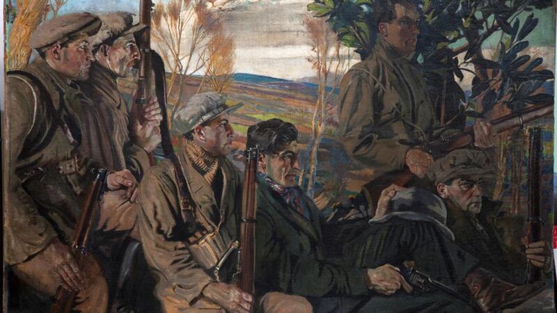 ‘Men of the South’ by Sean Keating (1921-22), Crawford Art Gallery, Cork; courtesy of the Keating estate
