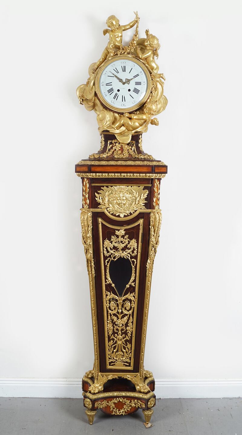 Lot 3 Fench 19C Long Case Clock €20,000- 30,000
