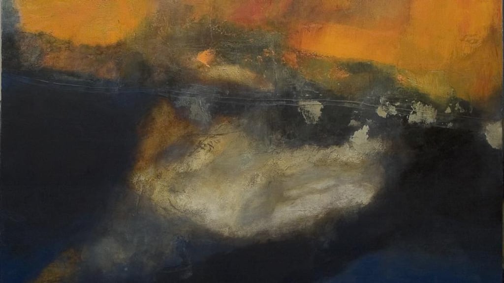 History-laden hills: from Tawnanasool, by Hughie O’Donoghue