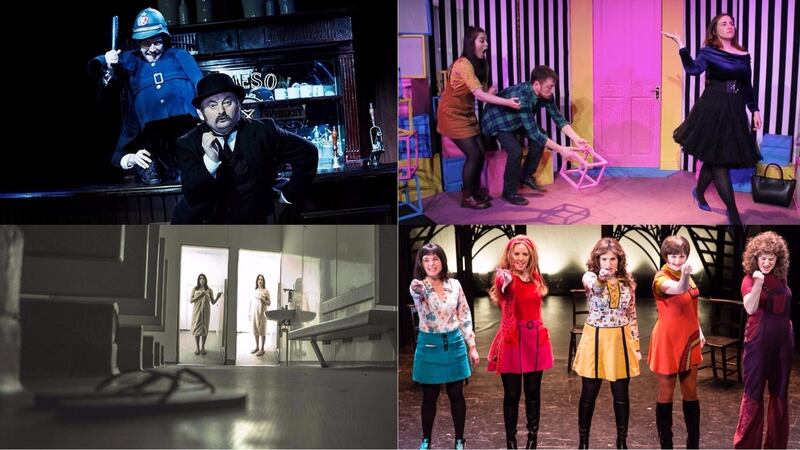 Special award nominees Abbey Theatre, Bewleys Cafe Theatre, Corcadorca and Rough Magic