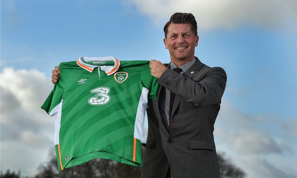 Colin Bell has been appointed head coach of the Ireland women’s national team. Photo: FAIreland Twitter