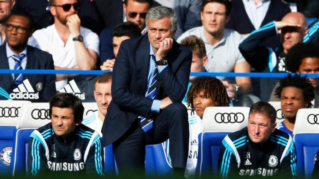 Andre Schurrle revealed how Jose Mourinho text him to invite him to receive a Premier League winners medal after Chelsea play Sunderland on the last day of the season. Photo: Carl Recine/ Reuters