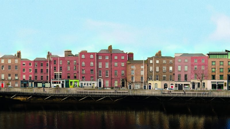 Dublin’s north quay as it is now. Photograph: Dara Mac Dónaill
