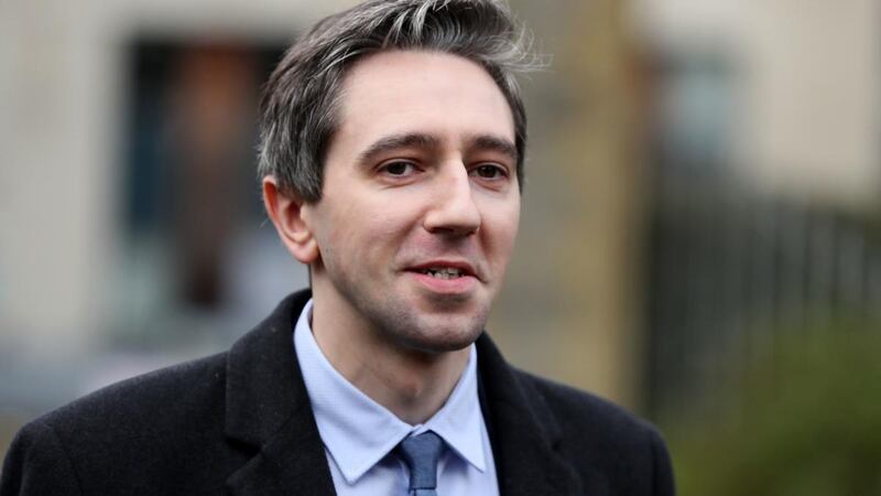 Minister for Health Simon Harris:  attacked Fianna Fáil leader Micheál Martin for   claiming to be an ‘agent of change’  when he had been a senior minister at the time of the 2010 financial bailout. Photograph: Brian Lawless/PA Wire