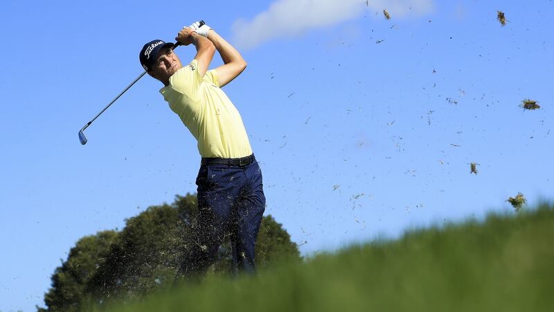Justin Thomas plays a shot on the fourth hole on his way to winning the Honda Classic. Photo: Sam Greenwood/Getty Images