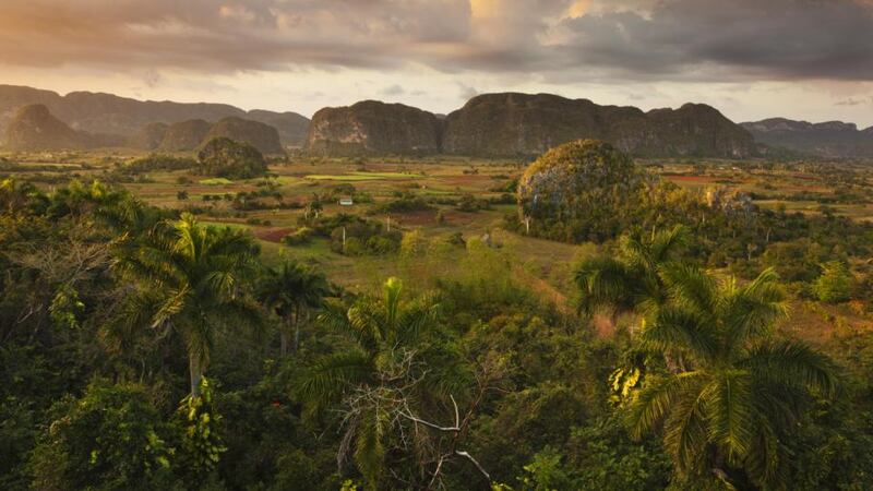 The tranquil Valle de Vinalesin Cuba’s Pinar del Rio province. Photograph: Getty Images