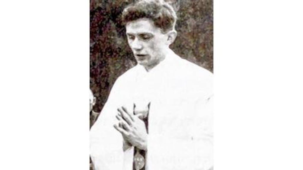 Joseph Ratzinger in summer 1952. photographs: reuters/ap