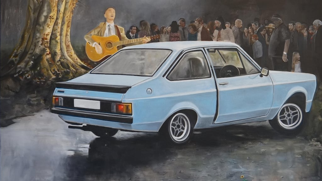 Gerry Davis’s 'Wedding Car' makes sense in that every element is easily legible, visually, but it is also a little odd