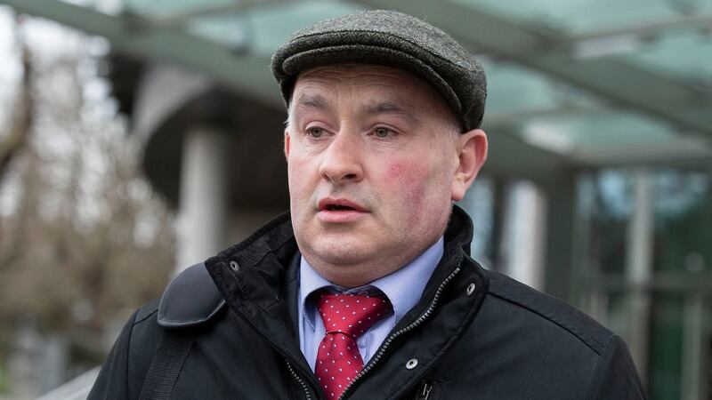 Patrick Quirke (50), of Breanshamore, Co Tipperary, has pleaded not guilty to the murder of 52-year-old Bobby Ryan at an unknown location on a date between June 3rd 2011 and April 13th 2013. Photograph: Collins Courts