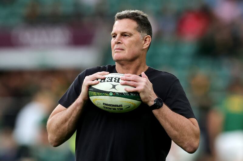 South Africa's director of rugby Rassie Erasmus. Photograph: David Rogers/Getty Images