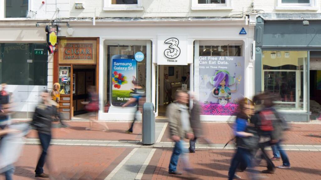 The building at 46 Grafton Street, Dublin 2,  is let to Hutchinson 3G Ireland Ltd, trading as 3Mobile, on a 35-year full repairing and insuring lease running for another 12.5 years.