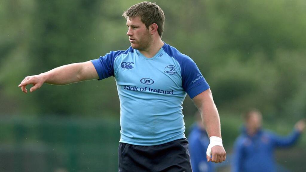 Sean O’Brien in training during the week. Photograph: Donall Farmer/Inpho