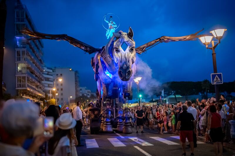 Pegasus by Planète Vapeur. Photograph: Caroline Barbitt