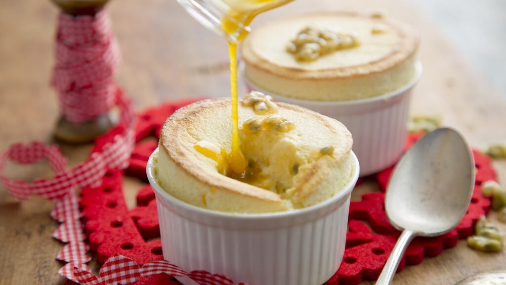 Vanessa Greenwood’s hot passion fruit soufflés