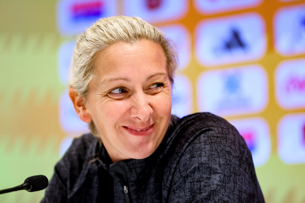 Ireland's head coach Carla Ward. Photograph: Ryan Byrne/Inpho