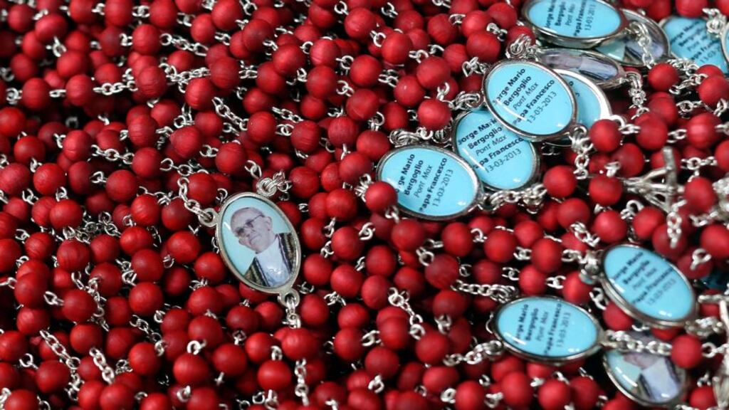 Almost 40 percent of the world’s Catholics live in Latin America, but Rome’s old monopoly over the region has been broken. Photograph: Alessandro Bianchi, Reuters.