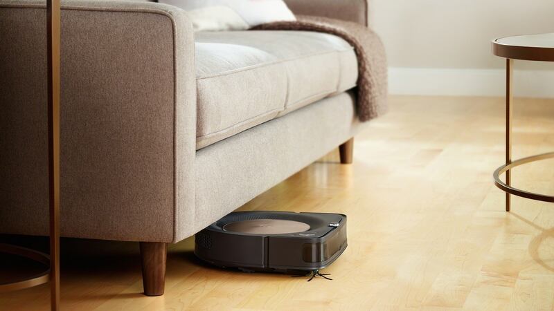 The iRobot Roomba vacuums can reach awkward areas like under couches and Christmas trees