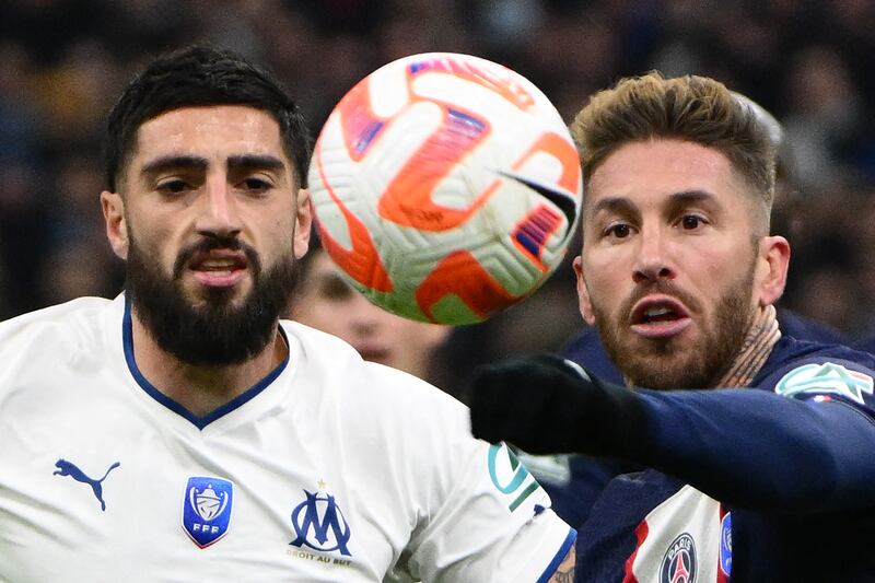 Sergio Ramos has shown mixed form this season for PSG. Photograph: Christophe Simon/AFP via Getty Images
