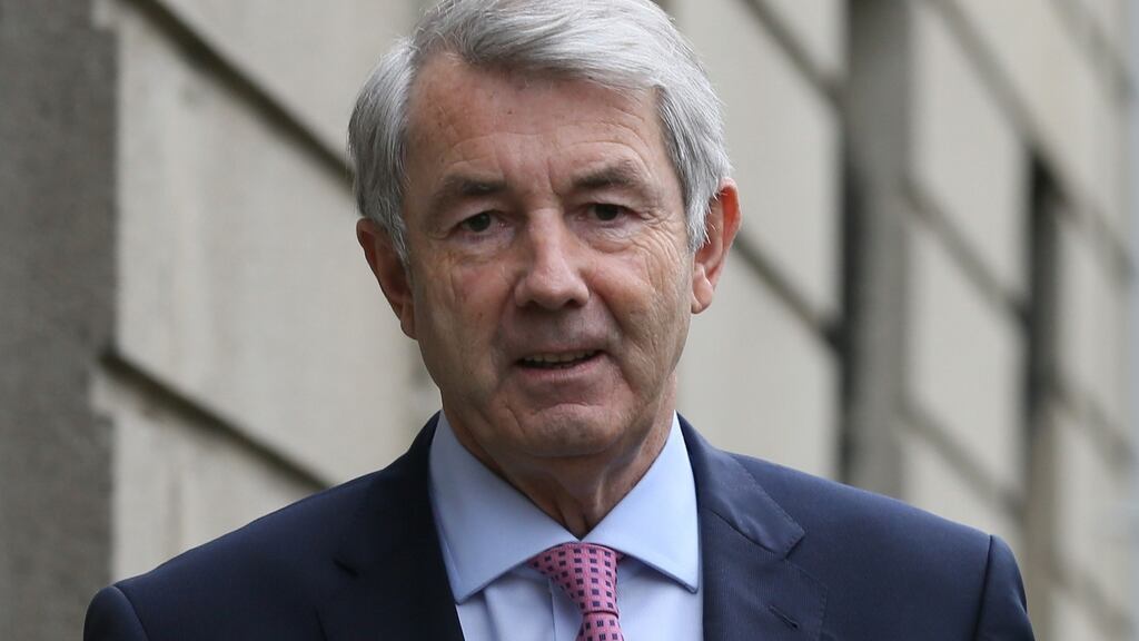 Michael Lowry, Independent TD  for North Tipperary, pictured at the Four Courts  for a High Court action. Photograph: Courts Collins