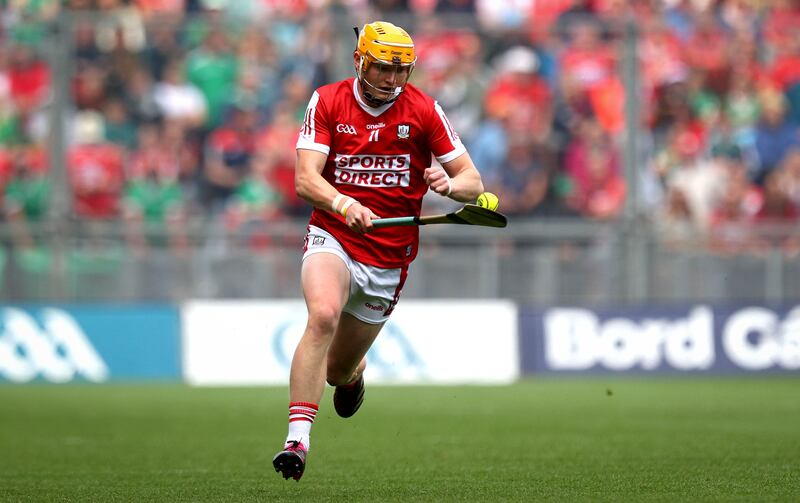Shane Barrett, Cork's hurler of the year. Photograph: Ryan Byrne/Inpho