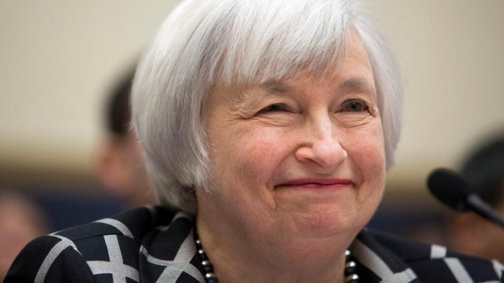 Chairwoman of the US Federal Reserve Janet Yellen: “The recovery in the labour market is far from complete.” Photograph: Bloomberg