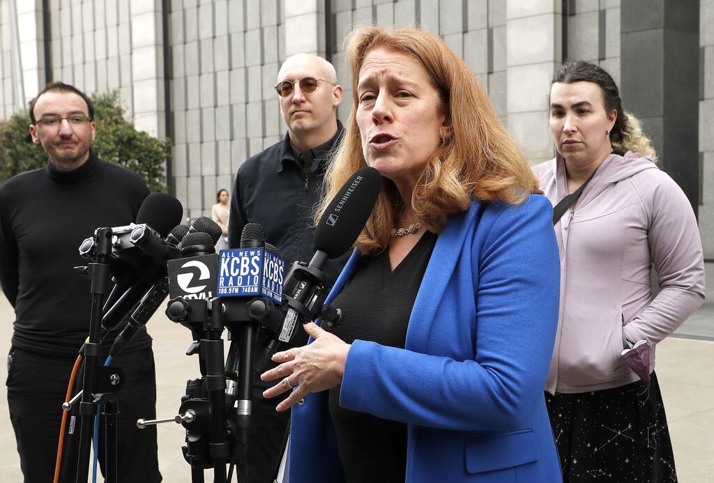 Employees' rights attorney Shannon Liss-Riordan: 'People shouldn’t unwittingly be signing away their rights.' Photograph: EPA