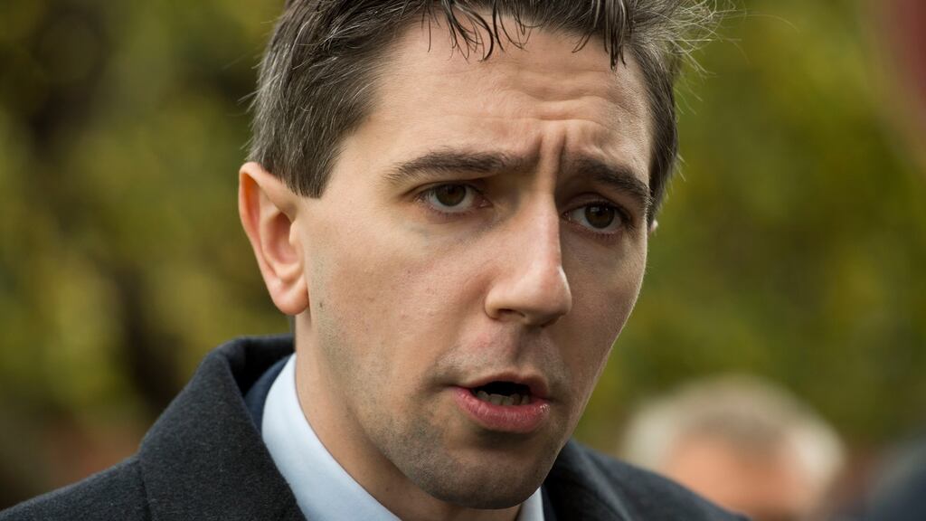 Simon Harris: The Minister for Health has proposed a technical counter-motion that would disallow the Opposition Bill from being presented in the Dáil. Photograph: Dara Mac Donaill