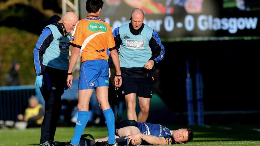 Leinster’s Brian O’Driscoll is expected to be fit for final.