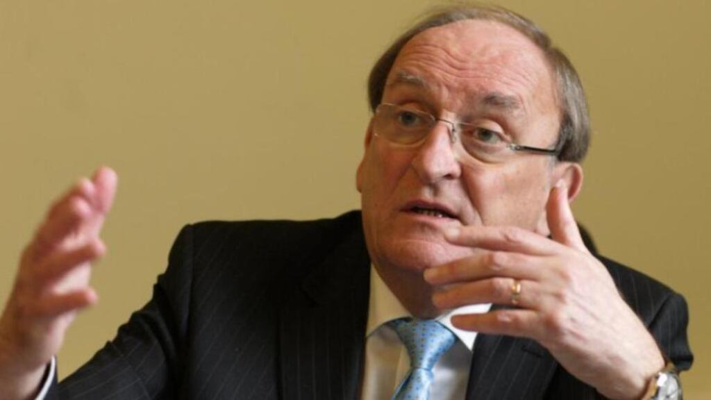 Sean Barrett said TDs should go to the Committee on Procedure and Privileges if they wanted additional speaking time. Photograph: Frank Miller/The Irish Times