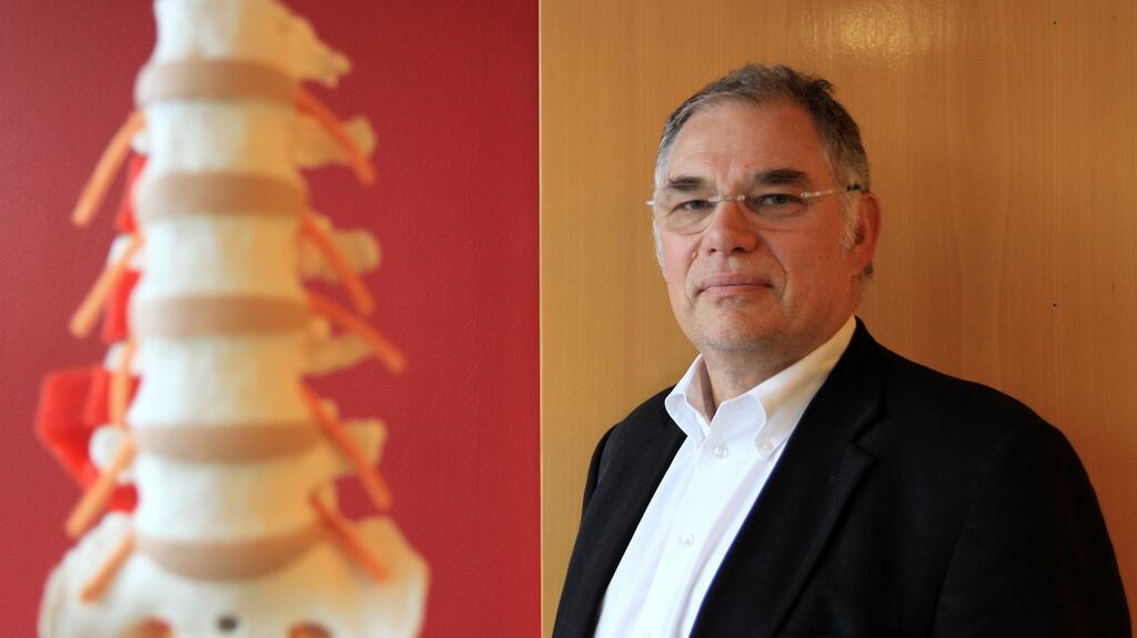 Mainstay Medical chief executive Peter Crosby; he  will stand down in October of this year. Photograph: Nick Bradshaw