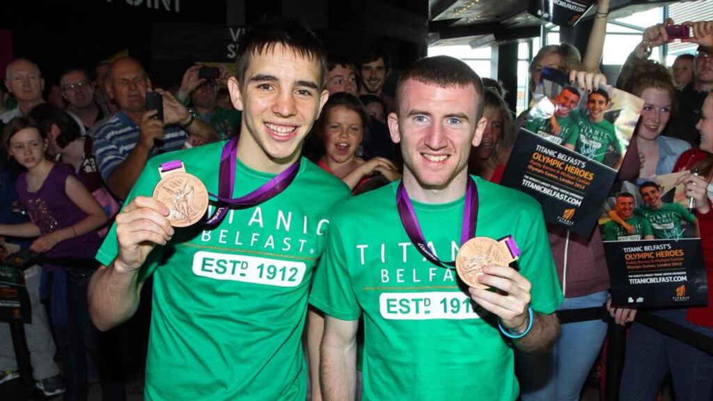 Michael Conlan and Paddy Barnes are both named in the Ireland squad for the European Elite Championships in Belarus. Photograph: Kelvin Boyes/Inpho/Presseye