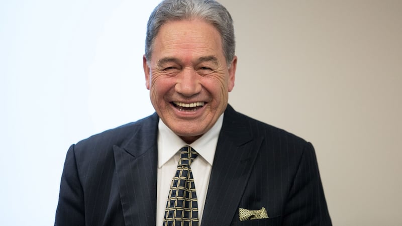 New Zealand’s Minister of Foreign Affairs Rt Hon Winston Peters. Photograph: Tom Honan/The Irish Times.