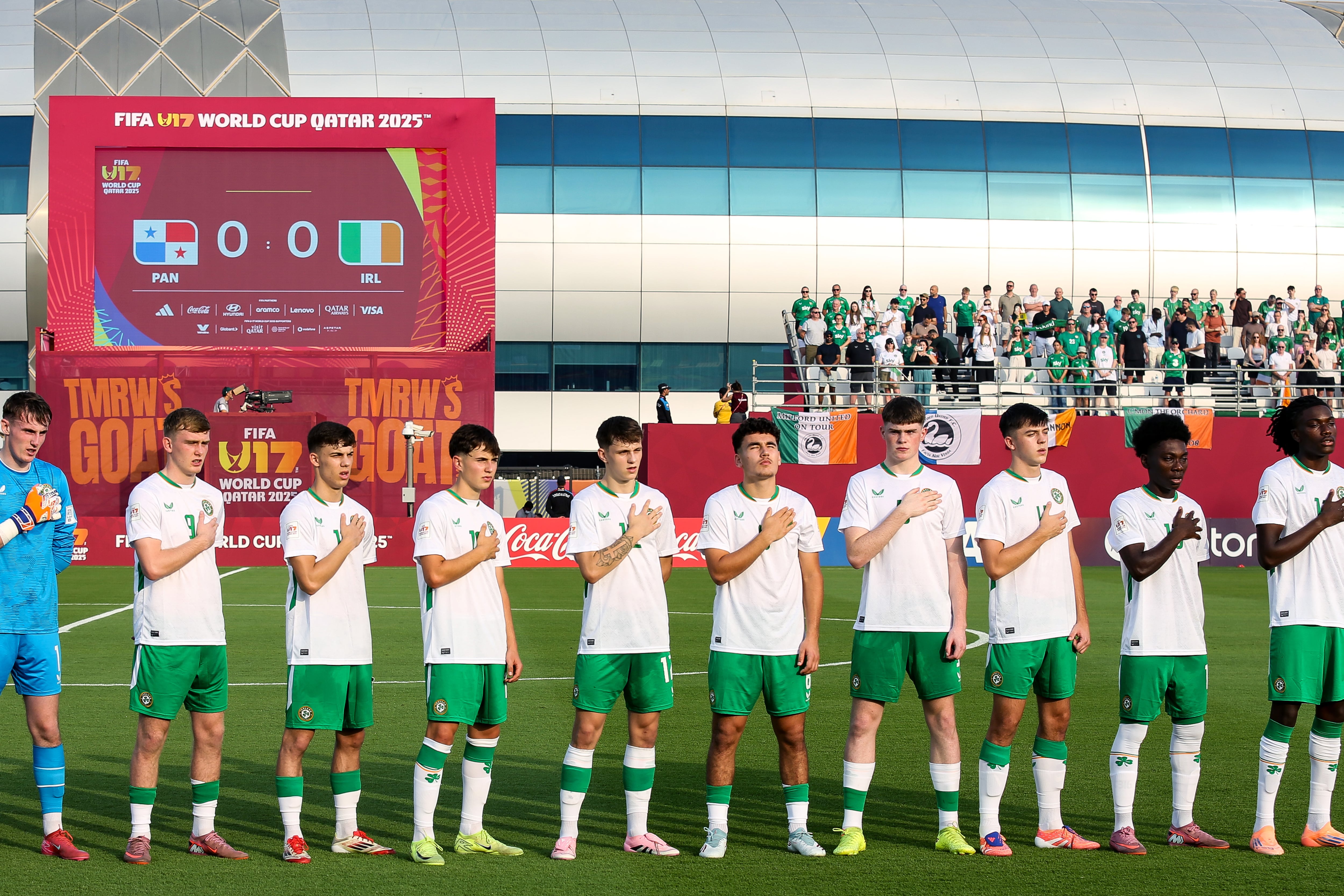 Ireland make waves at Under-17 World Cup in Qatar, where a park is the host venue