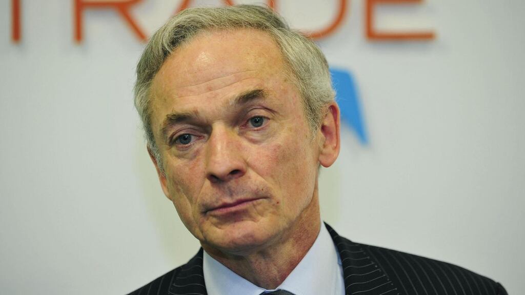 Minister for Enterprise Richard Bruton: says water charges avoided ‘having to put more taxes on work at a time when we are trying to create employment’. Photograph: Aidan Crawley