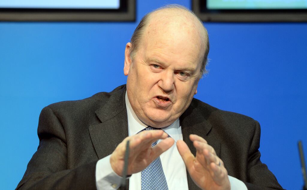 Then Minister for Finance vocally opposed the original Apple tax decision. Photograph: Eric Luke/The Irish Times