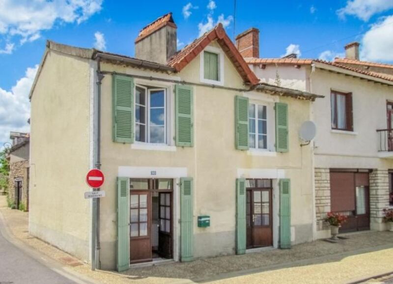 This two-bedroomed house is on the edge of a village in Poitou-Charentes, France