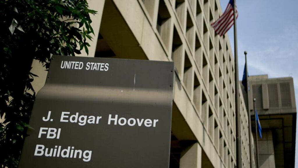 Harlem Suarez, also known as Almlak Benitez (23), of Key West, was arrested as part of an FBI sting operation. Photograph:  Andrew Harrer/Bloomberg via Getty Images