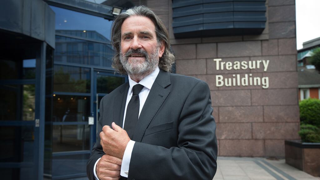 Developer Johnny Ronan: has secured US private equity group Oaktree as a joint venture partner for the development of the former Irish Glass Bottle (IGB) site in Dublin. Photograph: Tony Gavin