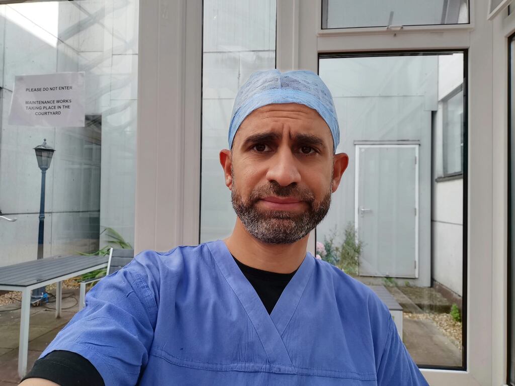 Dr Ahmed Mahmoud, who lives in Navan, Co Meath, fears for the safety of his parents and siblings in Gaza.