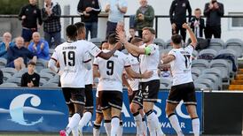 Patrick Hoban on form as Dundalk crush St Mochta’s