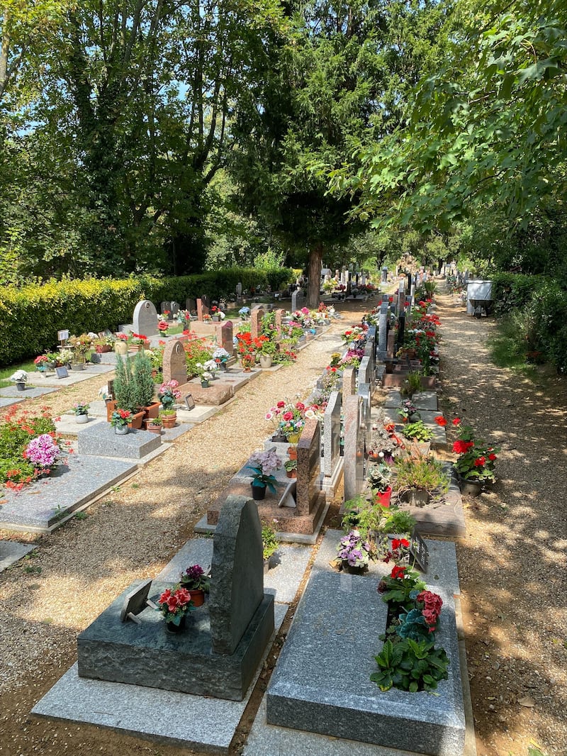 The animal cemetery at Asnières-sur-Seine in a suburb of northwestern Paris