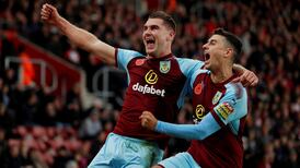 Burnley edge Southampton to move into top six