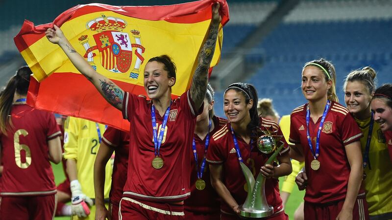 Spain forward Jennifer Hermoso.