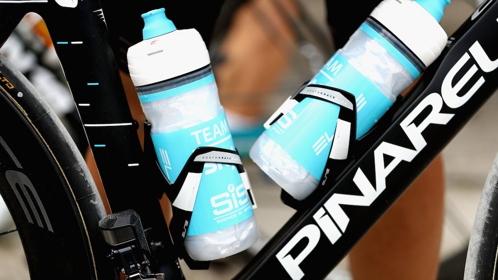 Time penalties for the three riders who took water bottles from spectators, have been annulled. Photograph: Bryn Lennon/Getty Images