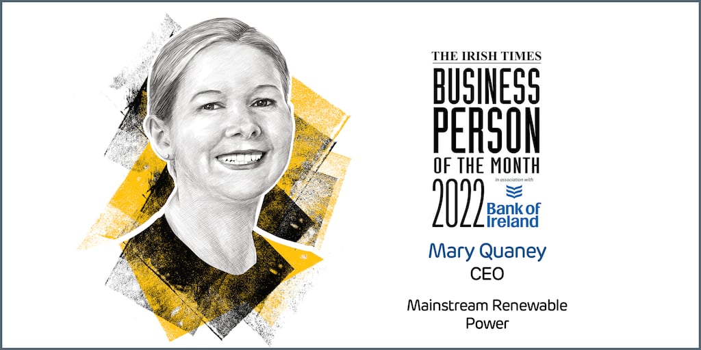 Business Person of the Month, August 2022 - Mary Quaney, Mainstream Renewable Power