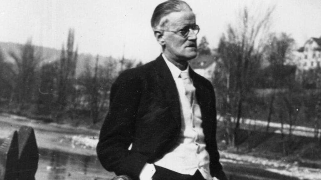 James Joyce: Some of his documents were donated to the foundation by the late Hans Jahnke, the son of Giorgio’s second wife, Dr Asta Jahnke-Osterwalder, in 2006. Photograph: Getty
