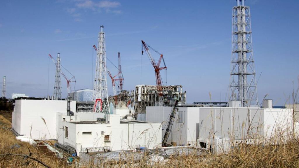 The tsunami-crippled Tokyo Electric Power Co (TEPCO)’s Fukushima Daiichi nuclear power plant. Photograph: Kimimasa Mayama/reuters