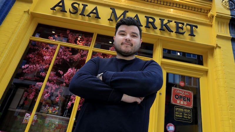 Jules Mak at Asia Market on Drury Street in Dublin. Photograph: Donall Farmer