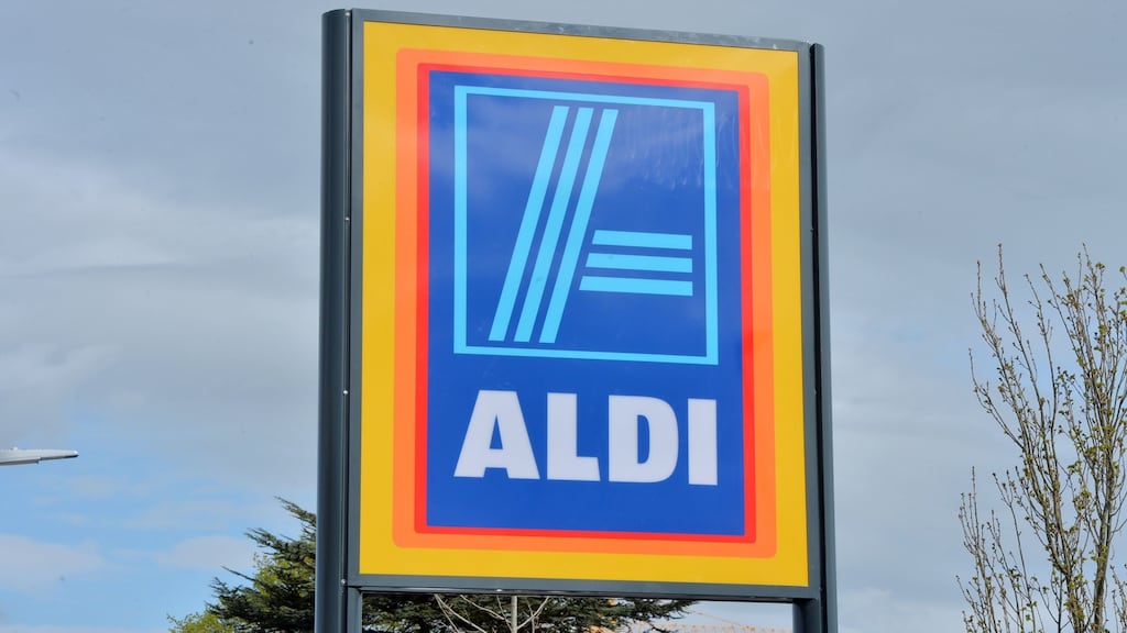 Aldi stores will also get a cosmetic makeover under Project Fresh. Photograph:  Alan Betson